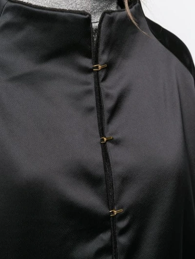 Shop Gianluca Capannolo Monica Reversible Coat In Black