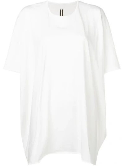 Shop Rick Owens Drkshdw Oversized T In White