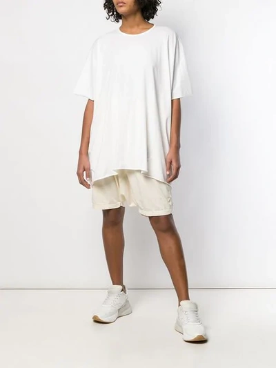 Shop Rick Owens Drkshdw Oversized T In White