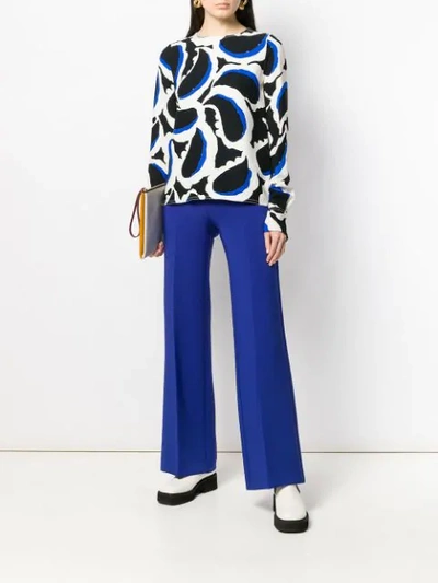 Shop Marni Paisley-printed Blouse In White