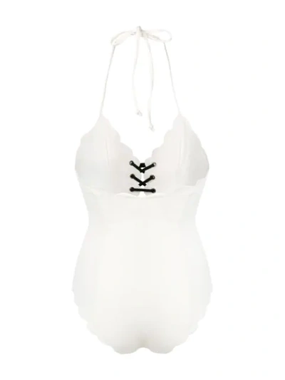 Shop Marysia One-piece Swimsuit In White