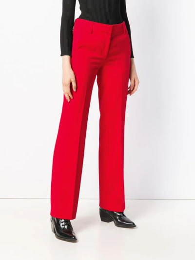 Shop Dondup Marion Trousers In Red