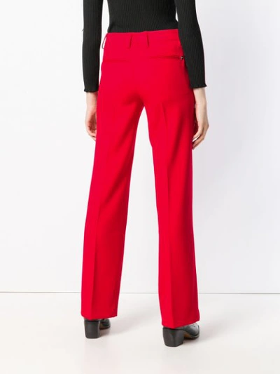 Shop Dondup Marion Trousers In Red