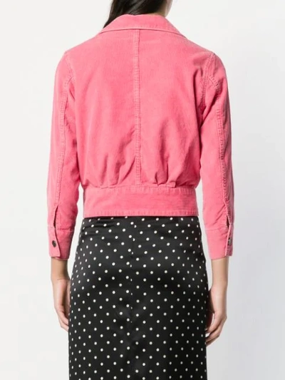 Shop M.i.h. Jeans Paradise Jacket In Skittle Pink