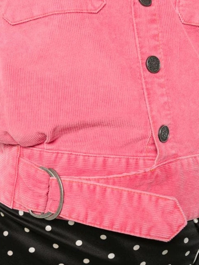 Shop M.i.h. Jeans Paradise Jacket In Skittle Pink