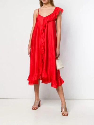 Shop Mes Demoiselles Noemie Dress In Red