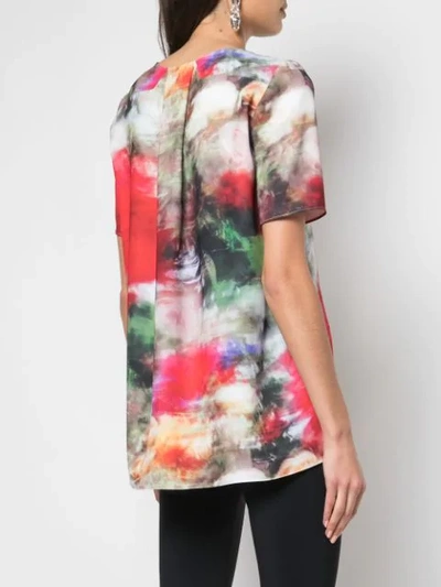 ADAM LIPPES FLORAL PRINT T-SHIRT - 多色