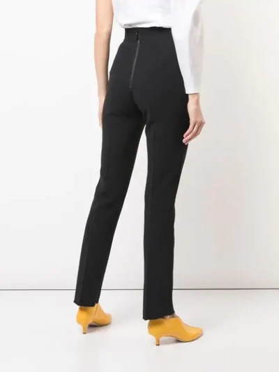 Shop Maticevski Toreador Pencil Pants In Black