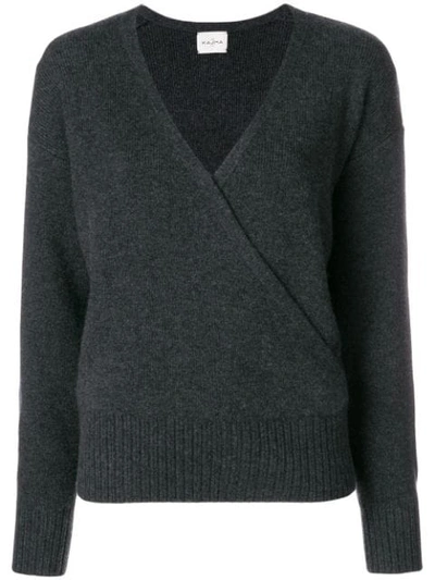 Shop Le Kasha London Sweater In Grey