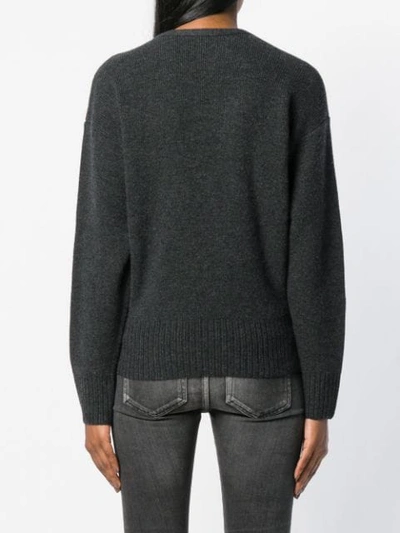 Shop Le Kasha London Sweater In Grey