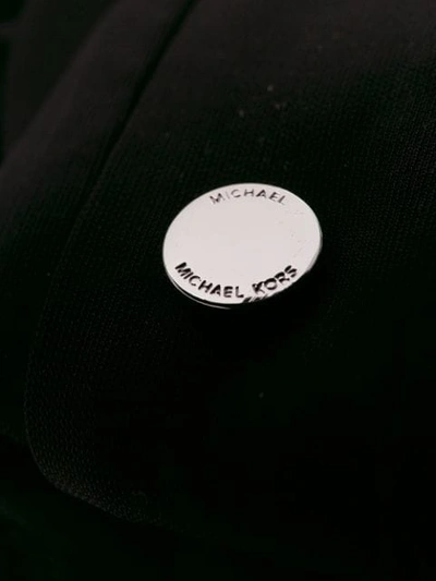 Shop Michael Michael Kors Button Jumpsuit In Black