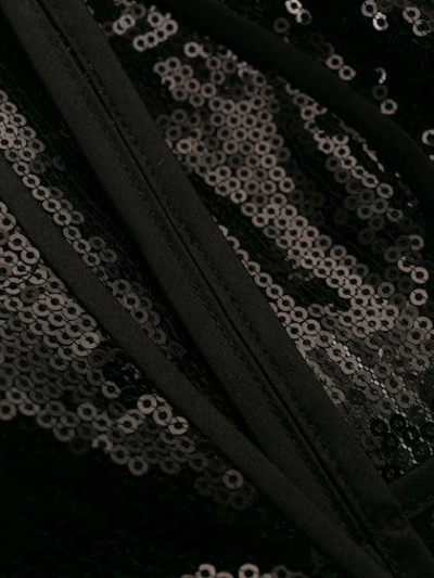 Shop Dsquared2 Sequin Embellished Dress In Black