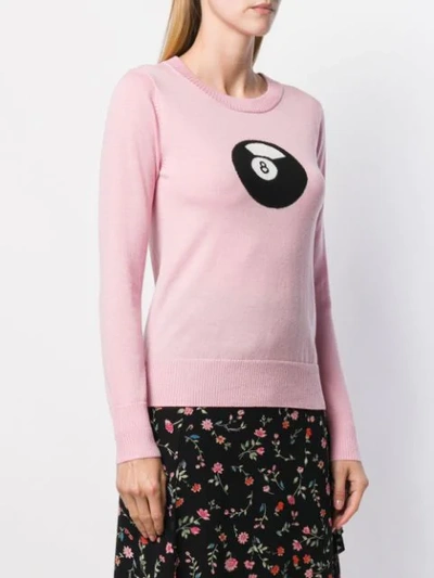 TEMPERLEY LONDON 8 BALL KNITTED TOP - 粉色