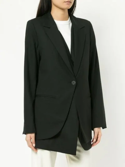 Shop Taylor Duple Blazer In Black