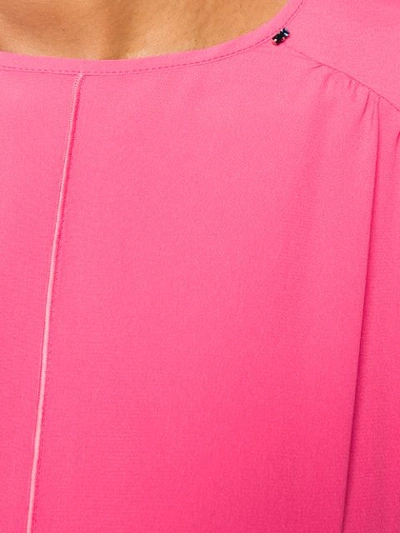 Shop Sport Max Code Crew Neck Blouse - Pink