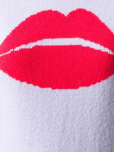 Shop Markus Lupfer Mia Lip Sweater - Pink