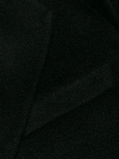 Shop Givenchy Mantel Mit Schmalem Schnitt In Black