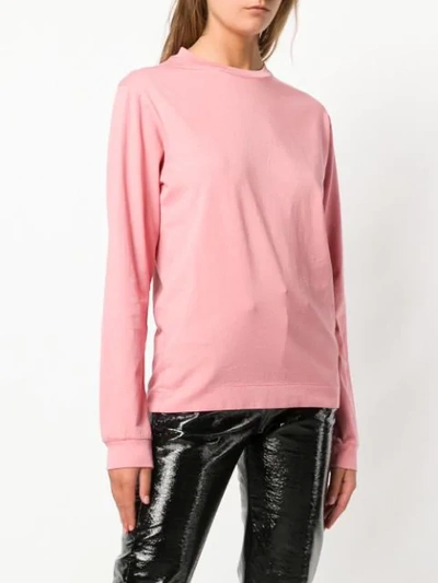 Shop Alyx Back Print Sweatshirt In Pink