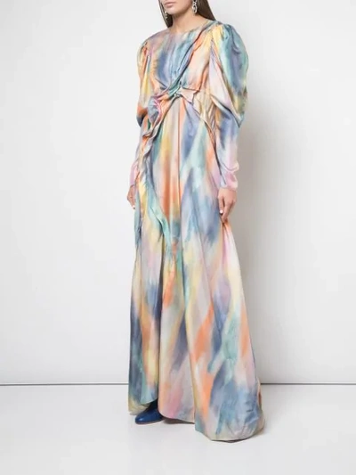 Shop Sies Marjan Virginia Printed Maxi Dress In Multicolour