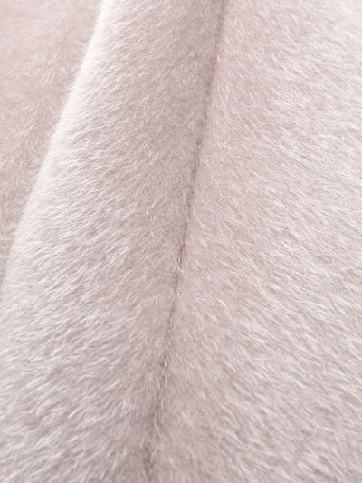 Herno Belted Wrap Overcoat In Grey