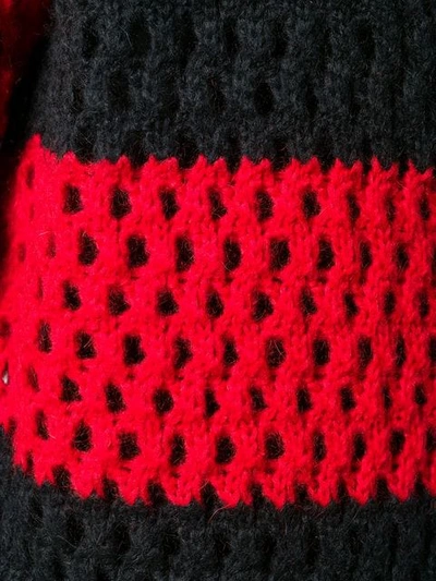 Dsquared2 Oversized Chunky Jumper In Black