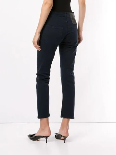 Shop N°21 Cropped Jeans In Blue