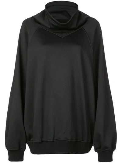 Shop Givenchy Oversized Sweatshirt In Black