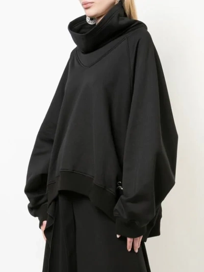 Shop Givenchy Oversized Sweatshirt In Black