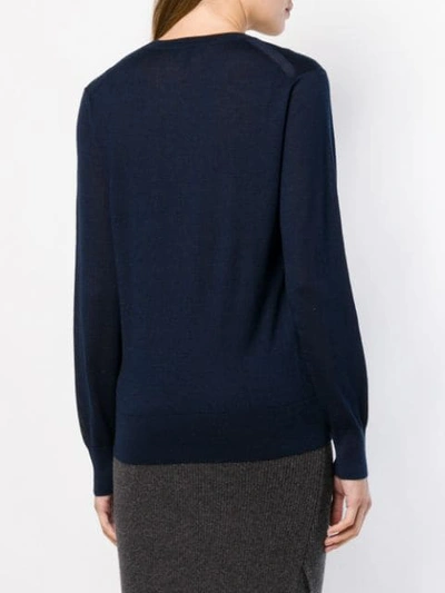 Shop Theory 'our Time Is Now' Sweater In Blue