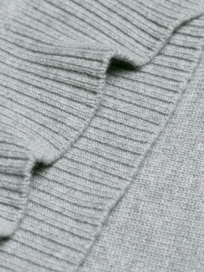 Shop Chloé Turtleneck Sweater - Grey