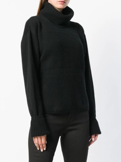 knitted turtle neck jumper