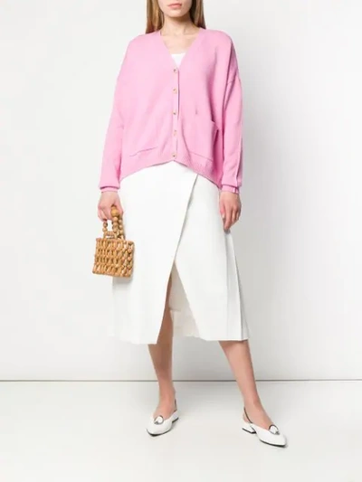 Shop Allude V In Pink