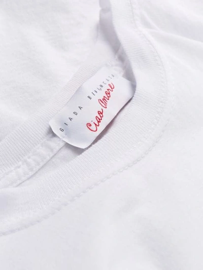 Shop Giada Benincasa Embroidered T-shirt - White