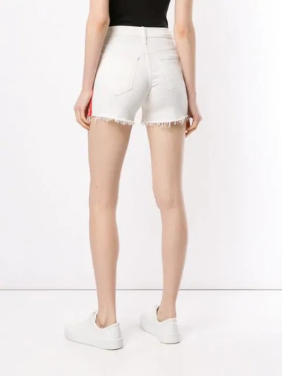 Shop Mother The Sinner Shorts In White