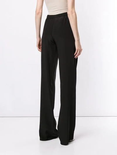 Shop Emilio Pucci Wide-leg Trousers In Black