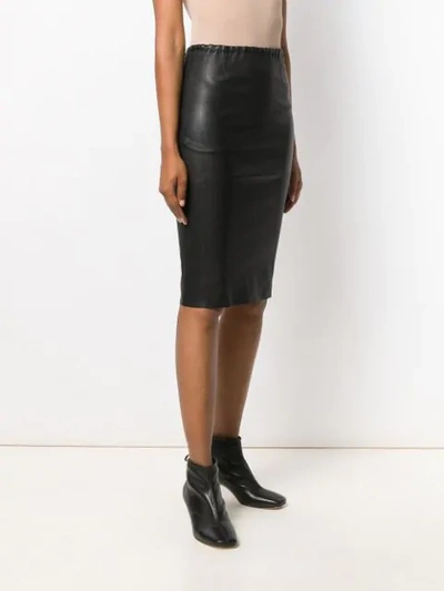 Shop Stouls Gilda Skirt In Noir Regular 