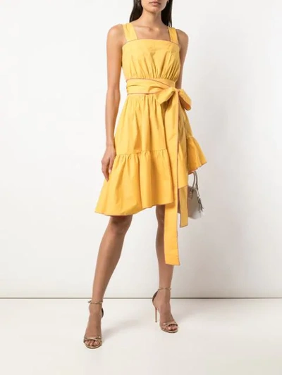 Shop Cynthia Rowley Dahlia Sundress In Yellow