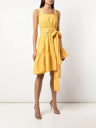 Shop Cynthia Rowley Dahlia Sundress In Yellow