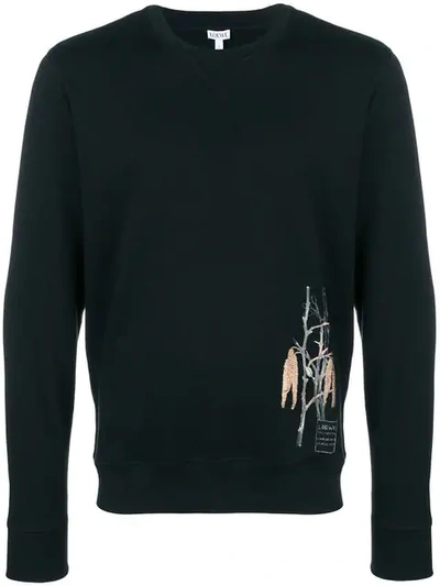 Shop Loewe Charles Rennie Mackintosh Sweatshirt - Black