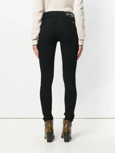 Shop Calvin Klein Jeans Est.1978 Super Skinny Jeans In Black