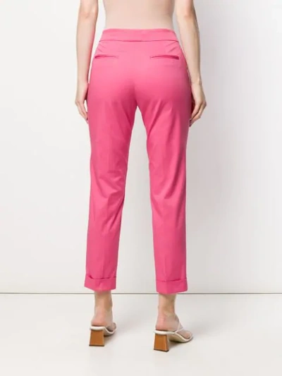 Shop Etro Hose Mit Schmalem Bein - Rosa In Pink