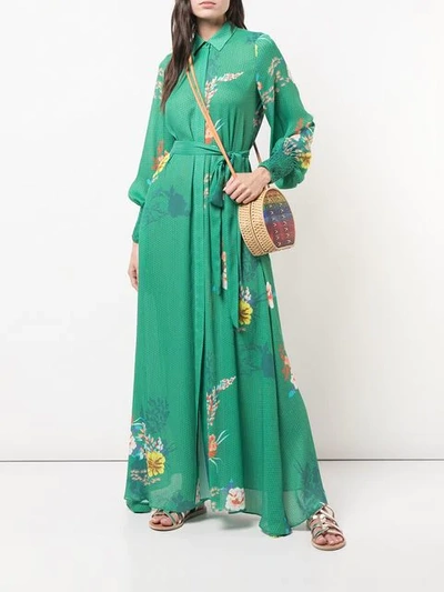 Shop Alexis Yadira Dress In Green