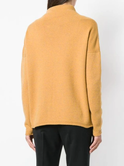 Shop Antonia Zander Amy Sweater In Yellow