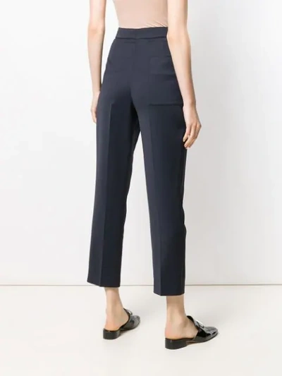 Shop Joseph Roge Trousers In Blue