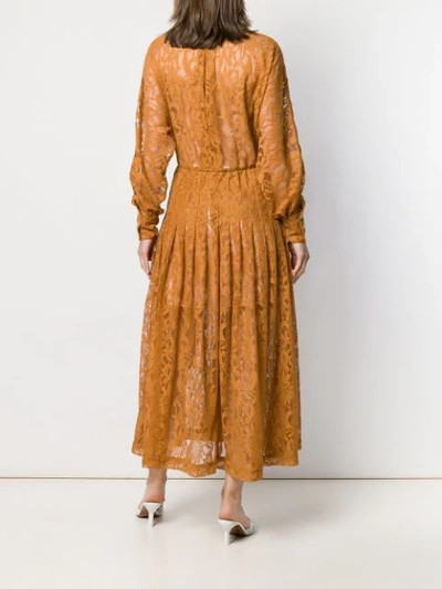 Shop Dodo Bar Or Anabelle Dress In Brown