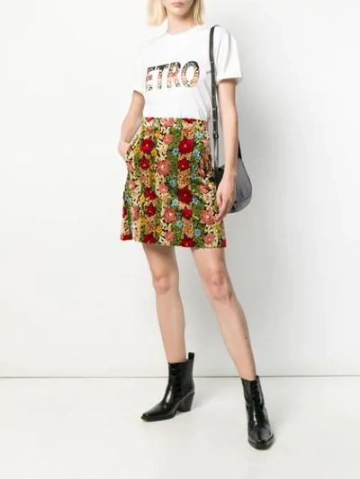 ETRO LOGO T-SHIRT - 白色