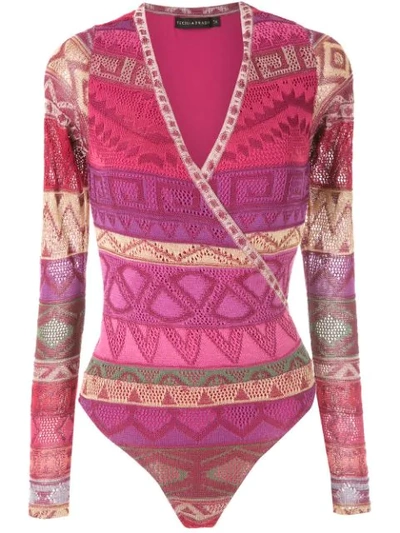 Shop Cecilia Prado Lana Bodysuit - Pink