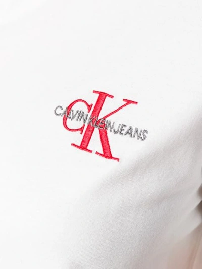 Shop Calvin Klein Jeans Est.1978 Calvin Klein Jeans Logo T-shirt - White