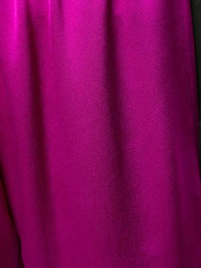 Shop Layeur Elasticated Waist Trousers In Purple