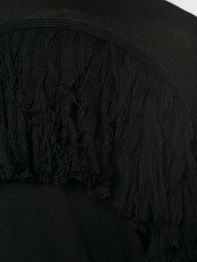 Shop Nude Turtleneck Sweater - Black